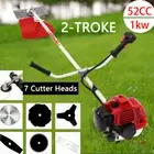 7IN1 Petrol Pole Chainsaw Brush Cutter Whipper Snipper Hedge Trimmer 52CC&62CC