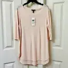 Eileen Fisher Organic Cotton Silk-Blend Tunic, Size-M