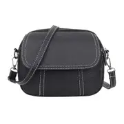Fashion PU Leather Women Shoulder Bag Female Litchi Pattern Purse Handbags Girls Vintage Small Zipper Crossbody Pouch