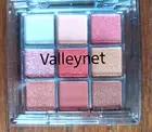9 Colors Spring/Summer Eyeshadow Palette, Pinks, Neutrals, Matte, Glitter New!