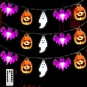 NEW Halloween 20FT String LED Lights With Battery Powered Decorative Lights