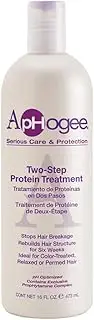 Aphogee Two-step Treatment Protein Conditioner for Damaged Hair 16 oz. (473 ml) - Bottle, 1 lb
