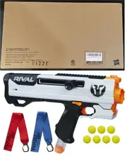 Nerf Rival white Helios white XVIII-700 Blaster Phantom Corps 14+ Toy Gun Play Fire Fight