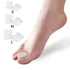 1 Pair Silicone Toe Separators Overlap Toe Divider Hallux Corrector (L) HOT