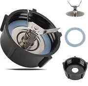 3 PCS Blender Replacement Kit, Stainless Steel Oster Blade, Rubber O Sealing Ring, Replacement Base