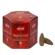 Hem Frankincense Backflow Incense Cones - Pack Of 40