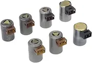 A Set 01M Transmission Solenoid Valve 095927331A 095927333 Compatible for Audi/Volkswagen Jetta Beetle Golf Passat Replacement TCC EPC Kit