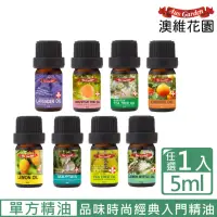 在飛比找momo購物網優惠-【Ausgarden 澳維花園】澳洲人氣經典精油5ml(一油