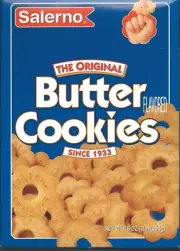 Salerno Butter Cookies The Original 16 oz Boxes. (Pack Of 4)