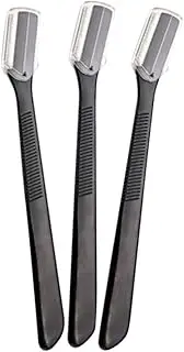 FRCOLOR Safety Eyebrow Trimmers Set Multi-function Eyebrow Razors Comfortable Grip for Travel Beauty Accessory