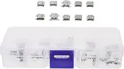 MERRYHAPY Micro USB Female Connector 5-pin Jack 10 Assorted Colors 50pcs Set Standard Micro USB Port