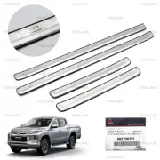 Fits Mitsubishi Triton L200 Strada 2016 - 23 Steel Scuff Plate Door Sill 4Dr