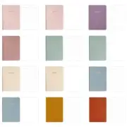Morandi Notebook A6 PU Business Notepad Journal Diary Personal Planner for Gifts