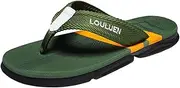 [Generic] Adjustable Slide Sandals Men Flip Flops Flat Bottom Lightweight Non Slip Wood Grain Casual Beach Shower Shoes Men Flip Flop