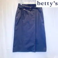 在飛比找蝦皮購物優惠-便宜到很蝦👍全新 betty’s純棉附腰帶片裙式窄裙🎀🎀百褶