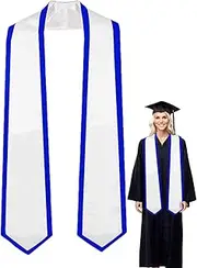 [Generic] Graduation Shawl Stole - Elegant Graduation Stole, Premium Ceremony Satin Shawl | Graduation Shawl Graduation Keepsake Gift, 72" Long Multi-Purpose Graduation Sash, Perfect for Academic Events, Church