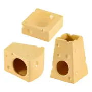 Hamster Habitats Summer Shelter Hamster Hideout for Hedgehog Chipmunk Mouse