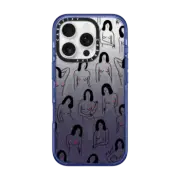 iPhone 16 Pro Impact Case MagSafe Compatible Red Tits