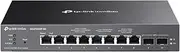 Omada 8-Port PoE+ and 2.5GBASE-T + 2-Port 10GE SFP+Smart Switch, Up to 160W, L2+ Managed Features, SDN, Static Routing, Port Security, DoS Defend, QoS, DHCP, by TP-Link, 5-Year Warranty(SG2210XMP-M2)