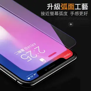 iPhone X XS 防藍光玻璃鋼化膜手機保護貼(iPhoneXS保護貼 iPhoneX保護貼)