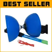 Flight Pro 5" Triple Bearing Diabolo Toy - Carbon Sticks & Extra String Included