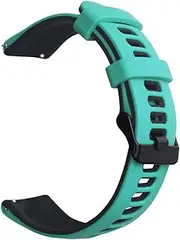 BANDKIT 20mm Watchband Strap For Garmin Vivoactive 3 Venu Soft Silicone Wristband Bracelet For Garmin Forerunner 245 245M 645 Watch