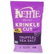 Truffle Oil And Sea Salt Krinkle Cut Potato Chips 5 Oz