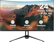 Kogan 24" Curved Full HD 100Hz FreeSync Monitor (1920 x 1080) - KAMN24F10CSA - 24 Inch