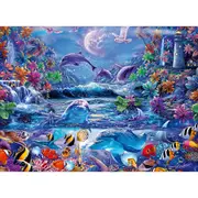 500pc Ravensburger Moonlit Magic Starline Family Jigsaw Puzzle Pieces Set