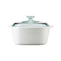 在飛比找蝦皮商城優惠-【康寧 Corningware】純白系列方型康寧鍋3L