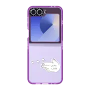 Galaxy Z Flip6 Impact Case LOVE PISTOL