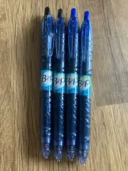 Pilot BEGREEN B2P( BOTTLE 2 PEN )Rollerball 0.7mm Gel Pen,PKT 4-BLACK 2 / BLUE 2