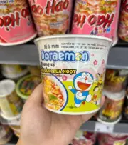 VIETNAMESE NOODLES MÌ DORAEMON CUP NOODLES SWEET AND SOUR SEAFOOD FLAVOR