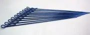 1:10 RC EP Nitro Car Bodyshell Long Pin Clips Plating Blue 10pcs