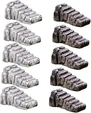 Yardwe Miniature Fairy Garden Accessories Resin Steps Ornament Lifelike Design Perfect for Home Decor