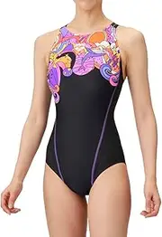 [arena] [アリーナ] 【WA承認】 競泳水着 レース用 レディース 【Aqua Racing】 ECO エコ ECO Aqua Stripe-D ダブルストラップ はっ水 初級者向け AS5SRC56L
