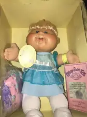 NIB Cabbage Patch Kids Doll, 25th Premier Edition 'Babies' series | w/ Clothes