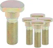 X AUTOHAUX 5 Pcs M12x1.25 Wheel Lug Stud for Infiniti G20 1996 Front Rear Wheel Stud Bolt Set No.4322241B00 Alloy Steel Silver Tone