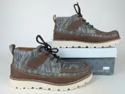Sun Stone Boots Mens 9.5 Kohen Camo Lace Up Chukka Moc Toe Ankle Top Shoes NEW