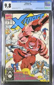 X-Force 3 CGC 9.8 1991 Spider-Man Crossover Juggernaut Combine Shipping MCU