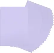 sourcing map 24 Sheets Light Purple Cardstock Printer Paper 8.5" x 11" A4 Thick Paper Sheet 250gsm/170lb Bulk Card Stock for Printer DIY Scrapbook Menus Cards Invitations and Crafts