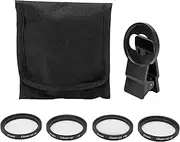 Nutriess Close Up Macro Filter Set 37mm +1 +2 +4 +10 Versatile Lens for Mobile Phone Photography Enhances Detail