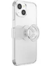 [PopSockets] PopCase iPhone 13/14 Phone Case Grip in Clear