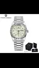 Pagani Design Luxury Men’s Watch Gift - Waterproof - Silver & White