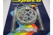 Speco race car bonnet hood pin lock-down kit (Clip and Lanyard) 121540