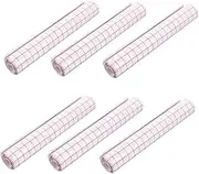 DIY Essential: 6pcs PE Adhesive Transfer Tape for Vinyl Grid Lines for Decals Walls