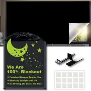 Blackout Blinds Shades [39"X 59"][100% Blackout Light][No Drill][Diy Cut to Any
