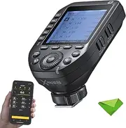 Godox XPro XProII-N Flash Trigger for Nikon Wireless Transmitter 2.4G TTL HSS 1/8000S Bluetooth Connection, Smart and Portable Large Screen Trigger for Nikon Cameras (Upgraded Version of The Xpro-N)