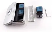 Walkabout Magnetic Chalk Holder & Clip Set with Cue Tip File and 3 Premium Chalks