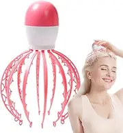 Head Massager,Head Scratcher Massager - Portable Electric Scalp Massager with 3 Modes, Cordless Portable Octopus Scratcher for Stress Relax